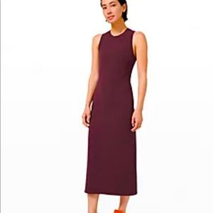 NWOT LULULEMON All Aligned Sleeveless Midi Dress, Size 10